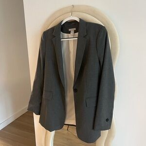 H&M grey blazer size M